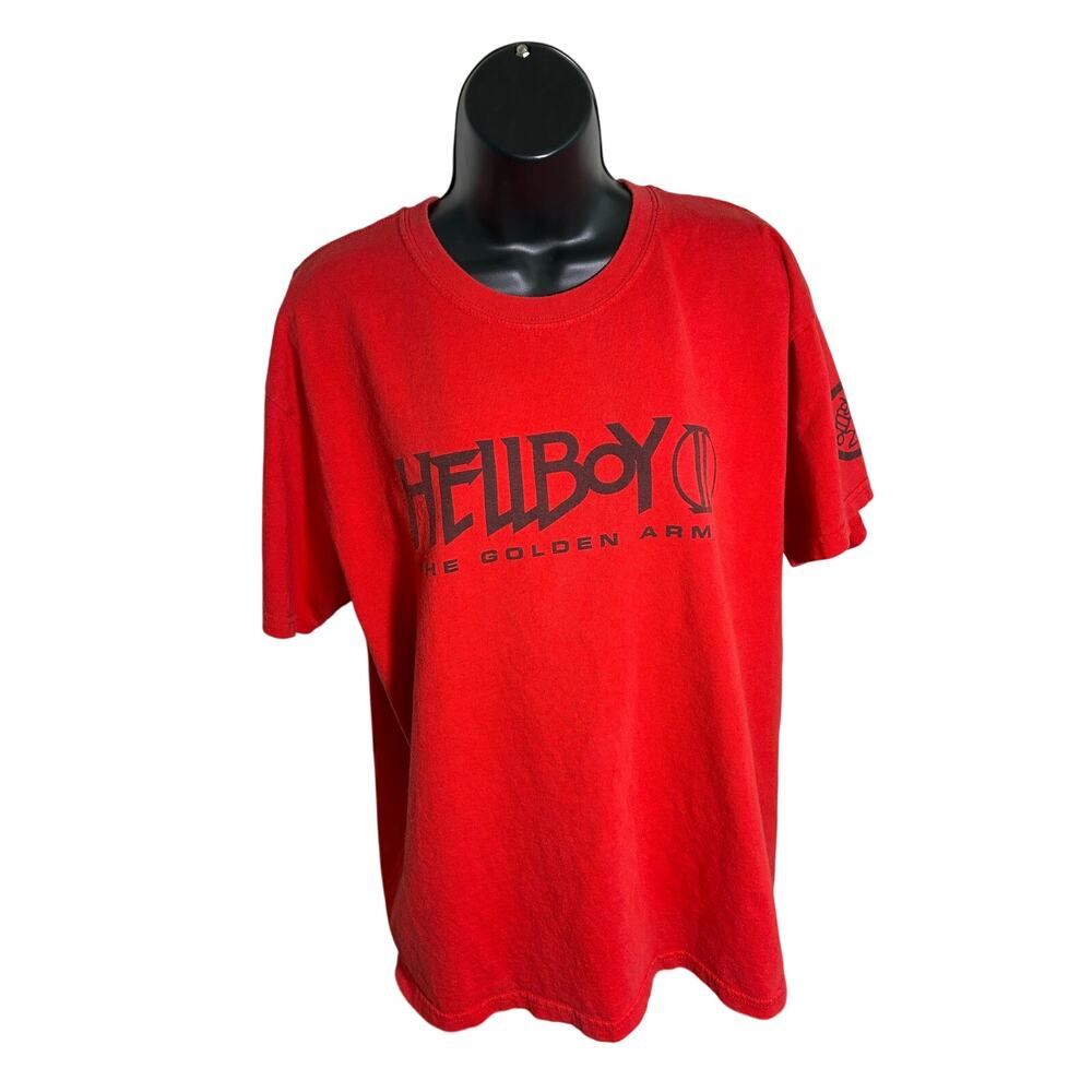 Hellboy II The Golden Army Movie T Shirt Red Large